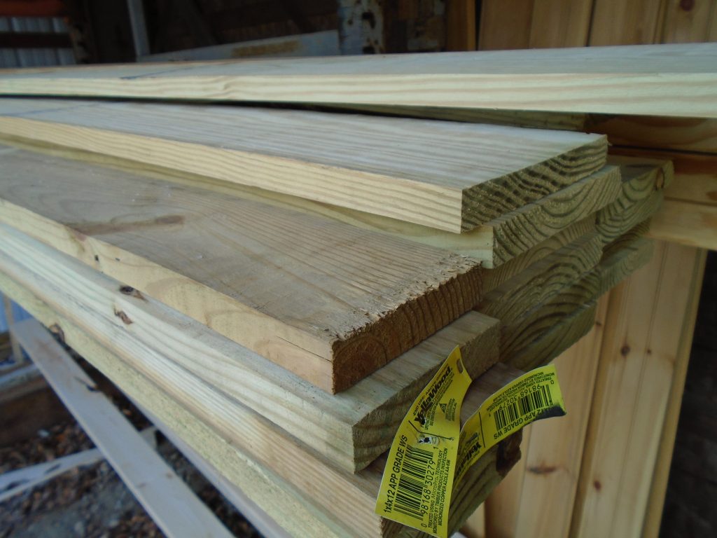 pressure treated dimensional lumber pole barn supplies