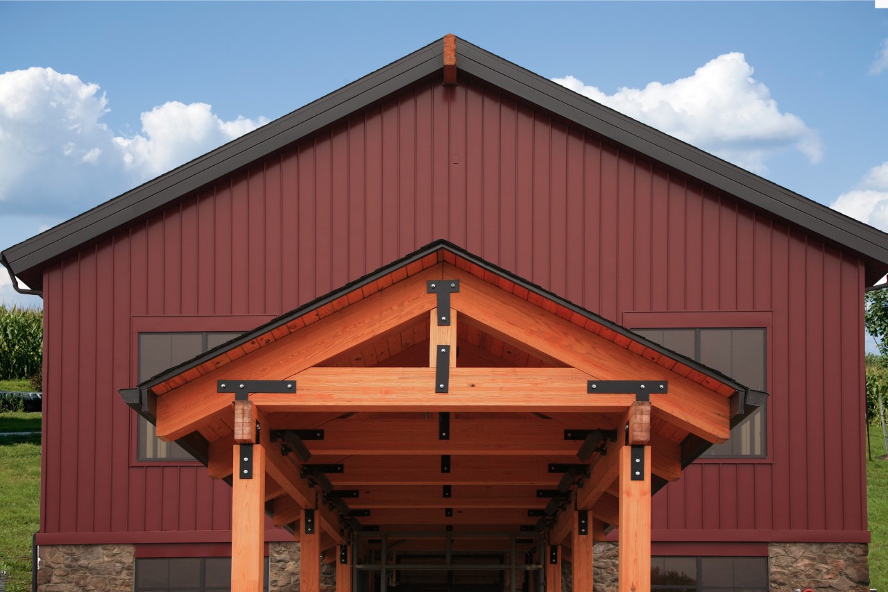Timber Truss M&M Barn Sales