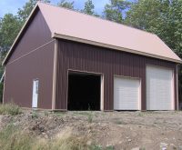 Brown Pole Barn