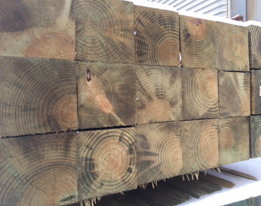 Pressure Treated Dimensional Lumber Pole Barn Supplies 