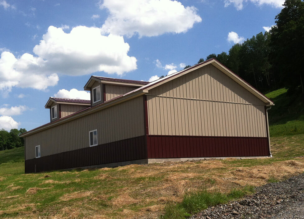 tan-and-red-barn